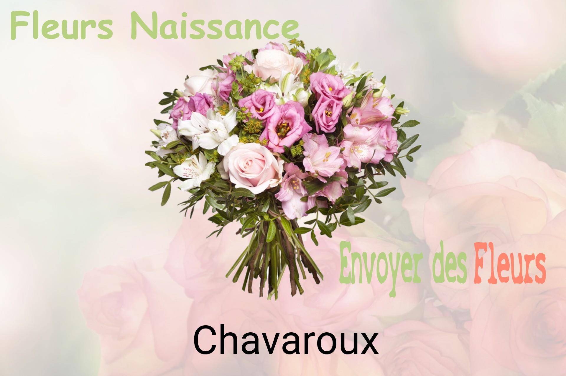 Bouquet de fleurs de naissance livré à Chavaroux